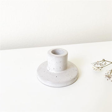 Small Speckled Candle holder